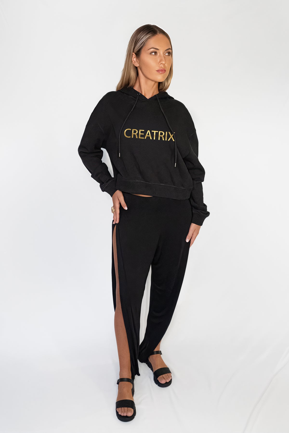 Creatrix Crop Hoodie