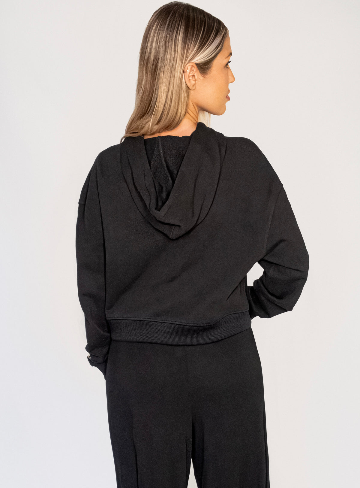 Femme Crop Hoodie
