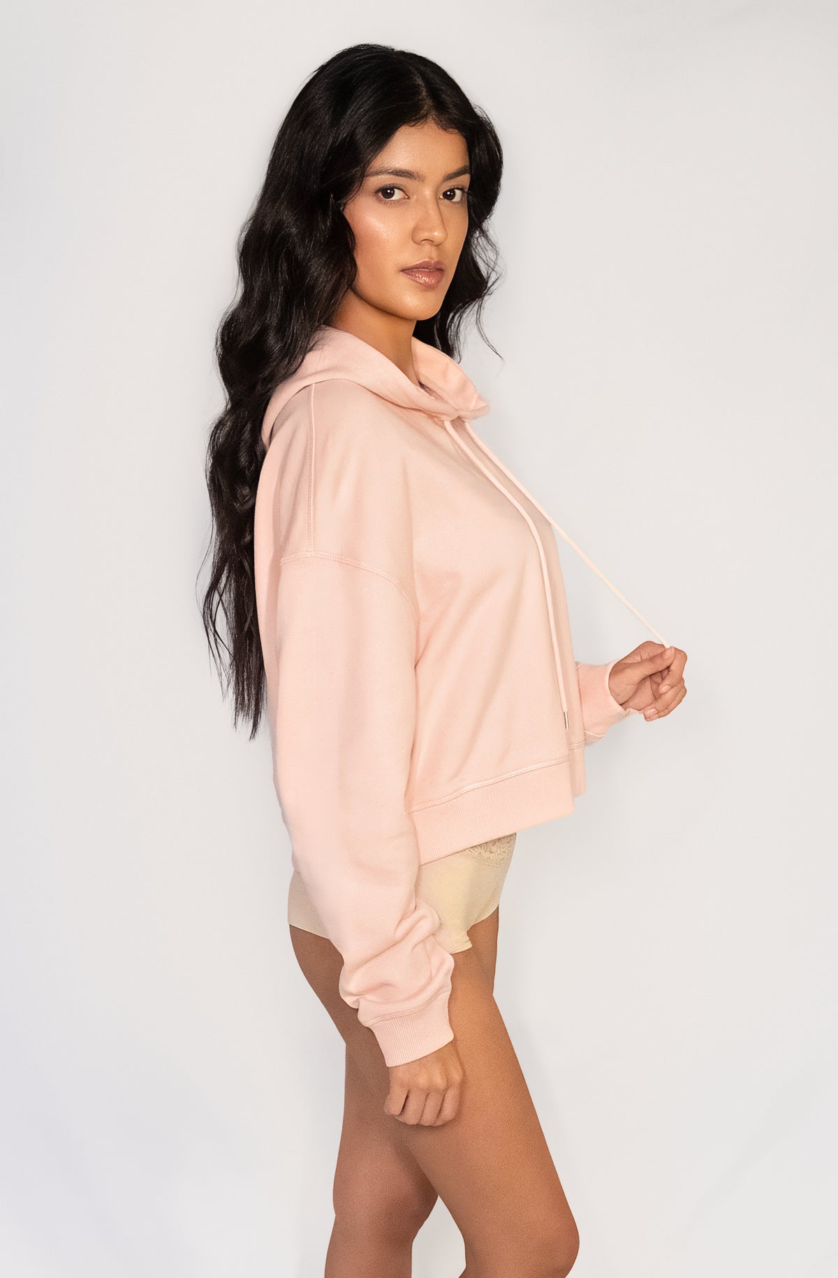 Femme Crop Hoodie